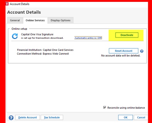 solution 3 for quicken error CC 501