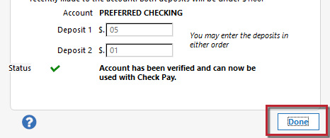 Check Pay Setup Final