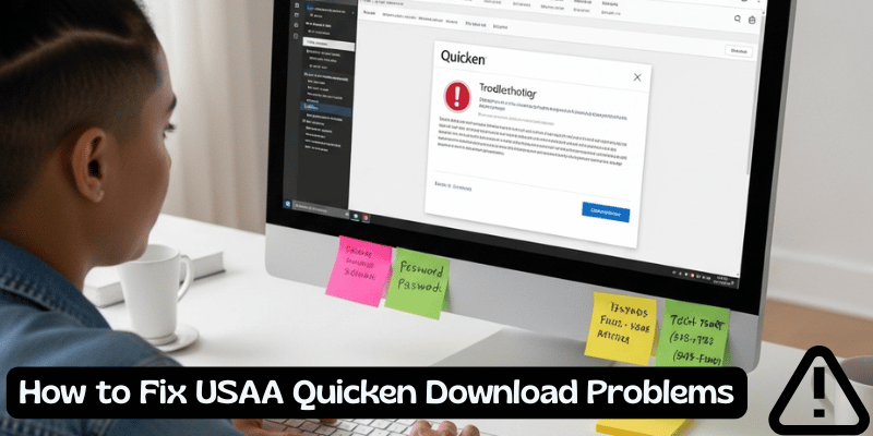How to Fix USAA Quicken Download Problems