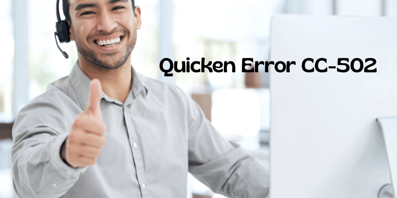 Quicken Error CC-502