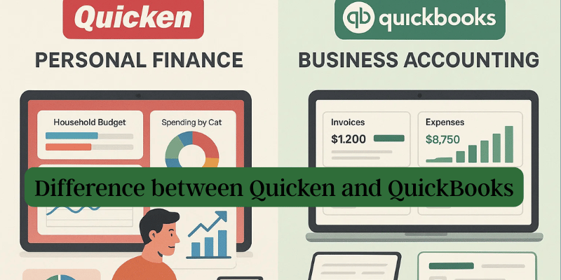 Difference between Quicken and QuickBooks