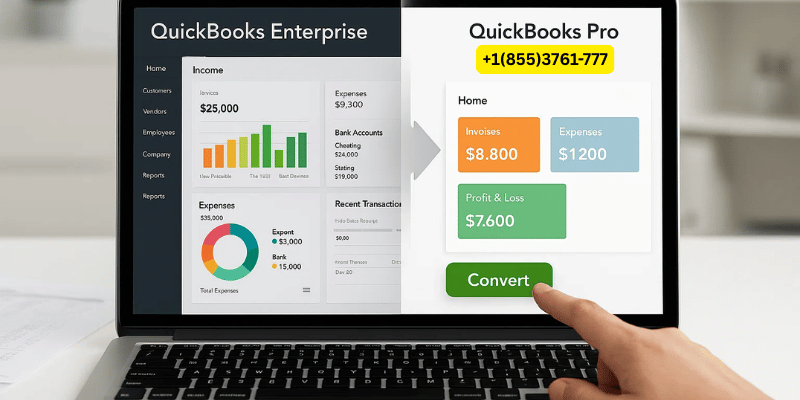 Convert QuickBooks Enterprise to Pro