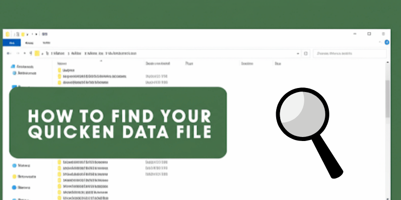 How to Find Your Quicken Data File