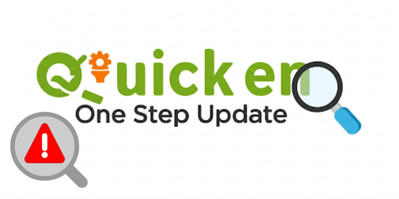 How to Fix Quicken One Step Update