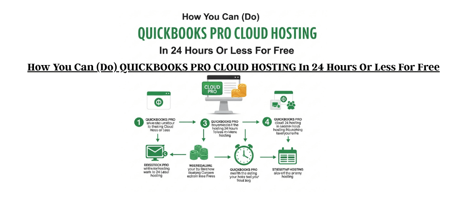 How You Can Do QuickBooks Pro Cloud Hosting in 24 Hours or Less—For Free!