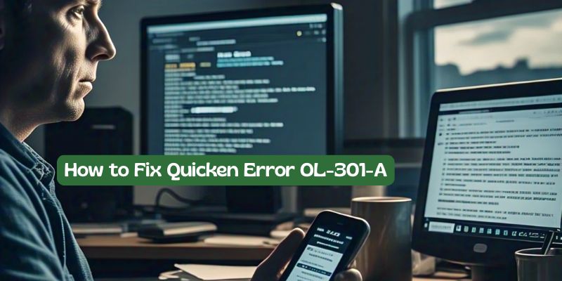 fix ol 301 a error quicken