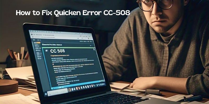 Error message Quicken CC-508 appearing during bank sync