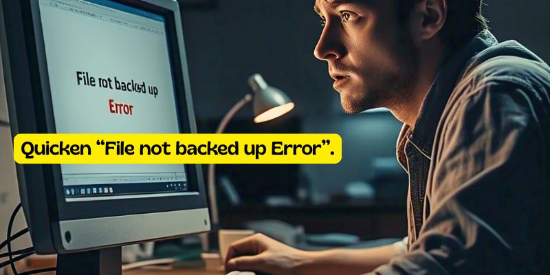 quicken file not backed up error