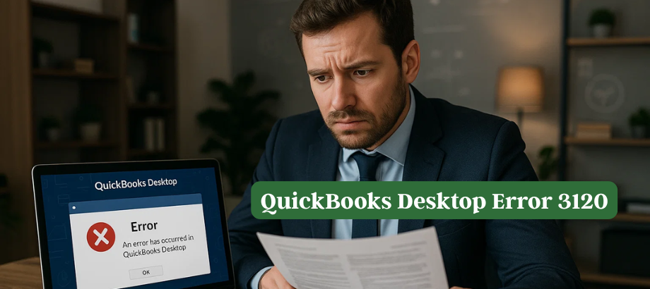 QuickBooks Desktop Error 3120
